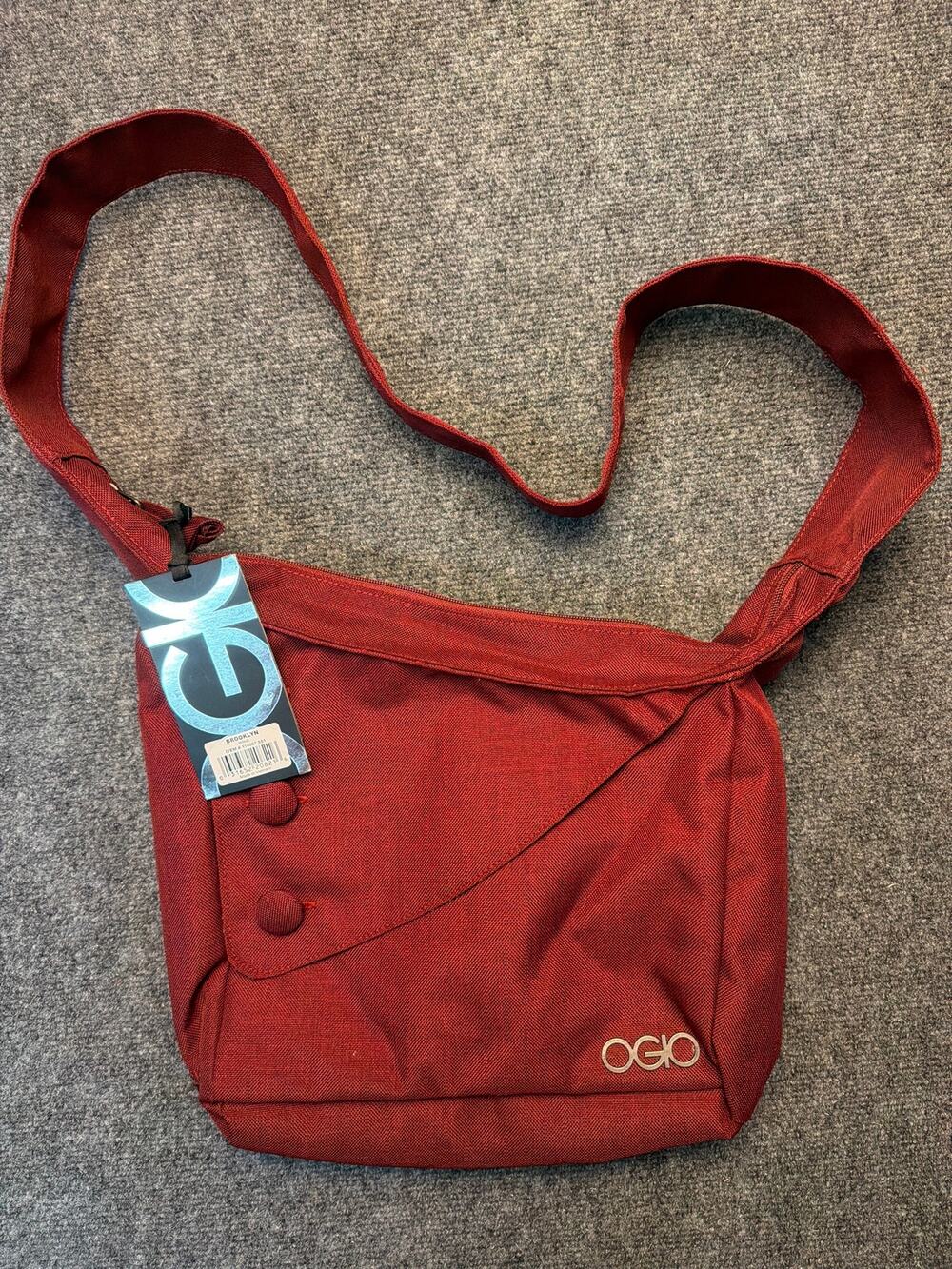 Ogio Brooklyn Wine Crossbody Purse Bag